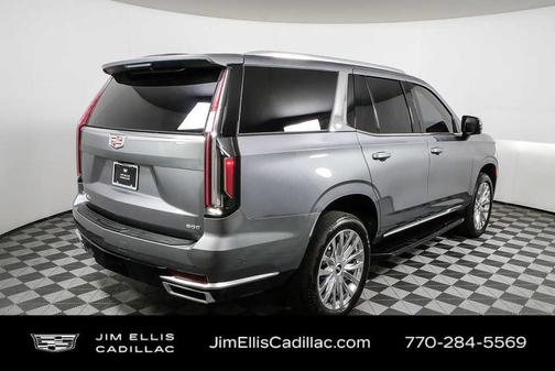 Satin Steel Metallic 2022 Cadillac Escalade Premium Luxury