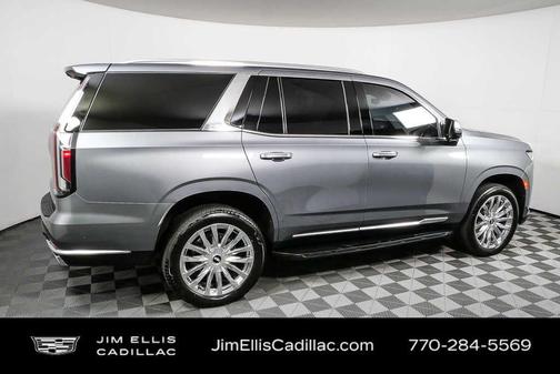Satin Steel Metallic 2022 Cadillac Escalade Premium Luxury