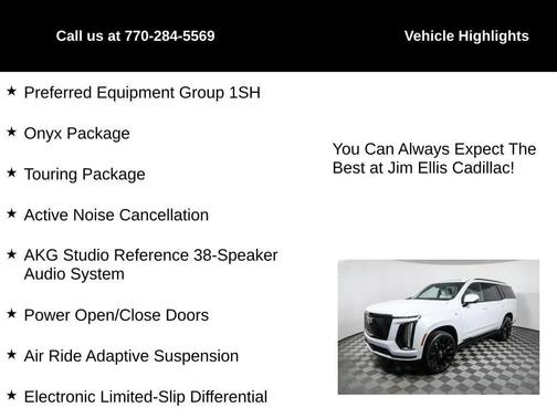 2026 Cadillac Escalade Platinum Sport