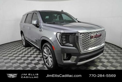 Satin Steel Metallic 2021 GMC Yukon Denali