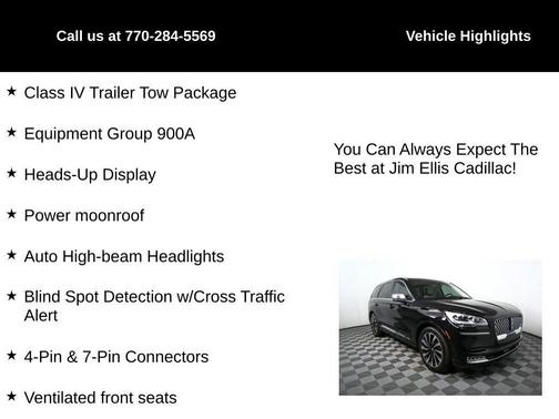 2020 Lincoln Aviator Black Label Grand Touring