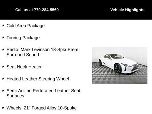 2024 Lexus LC 500 Base