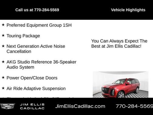 2025 Cadillac Escalade Sport Platinum