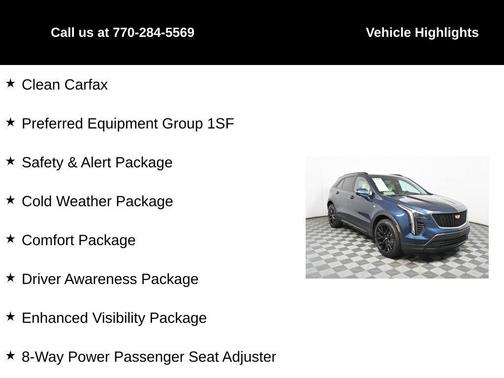 2022 Cadillac XT4 Sport