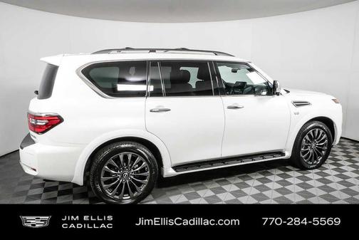 Aspen White 2022 Nissan Armada Platinum