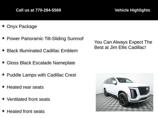 2026 Cadillac Escalade Sport