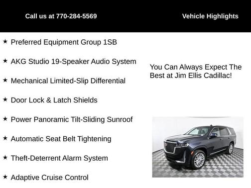 2023 Cadillac Escalade Premium Luxury