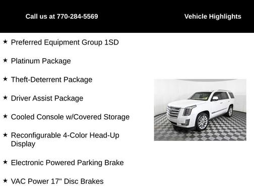 2019 Cadillac Escalade Platinum
