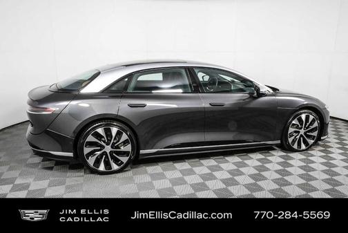 Black 2022 Lucid Air Grand Touring