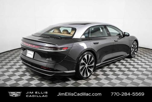 Black 2022 Lucid Air Grand Touring
