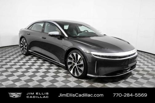 Black 2022 Lucid Air Grand Touring