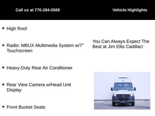 2024 Mercedes-Benz Sprinter 2500 144 WB Standard Roof Passenger