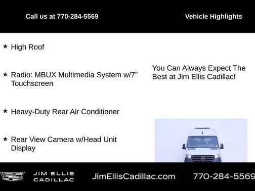 2024 Mercedes-Benz Sprinter 2500 144 WB Standard Roof Passenger