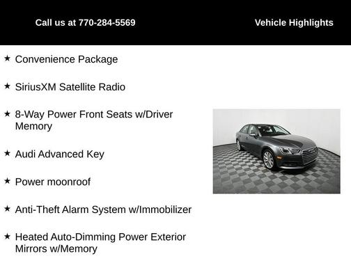 2017 Audi A4 2.0T ultra Premium