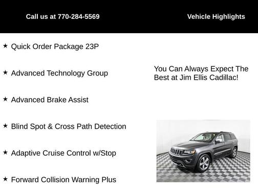 2015 Jeep Grand Cherokee Overland