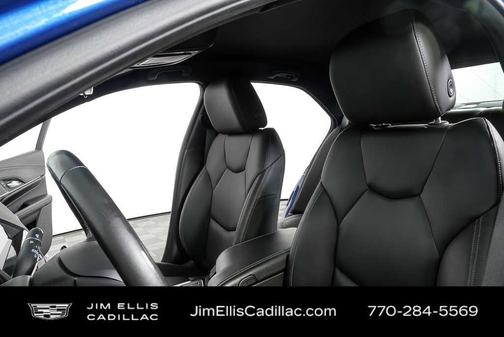 Wave Metallic 2023 Cadillac CT4 Luxury