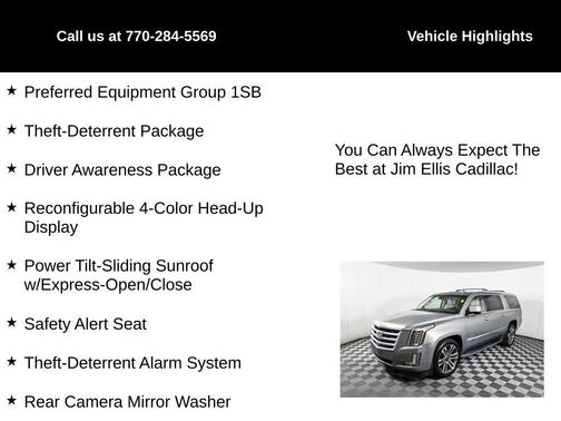 2019 Cadillac Escalade ESV Luxury