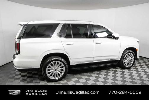 Crystal White Tri-Coat 2024 Cadillac Escalade Premium Luxury