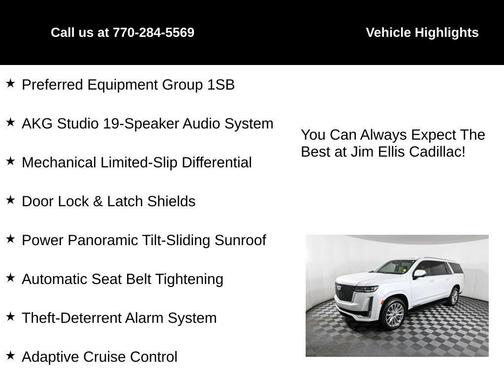 2023 Cadillac Escalade ESV Premium Luxury