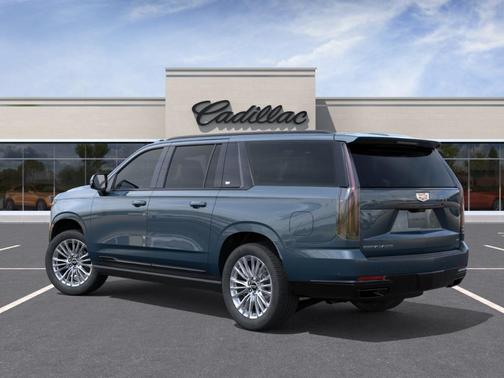 Deep Sea Metallic 2026 Cadillac Escalade ESV 4WD Platinum Sport