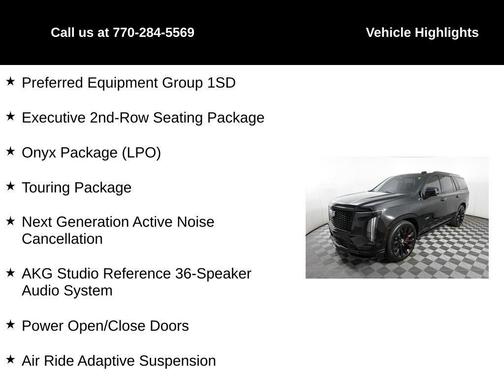 2025 Cadillac Escalade V-Series