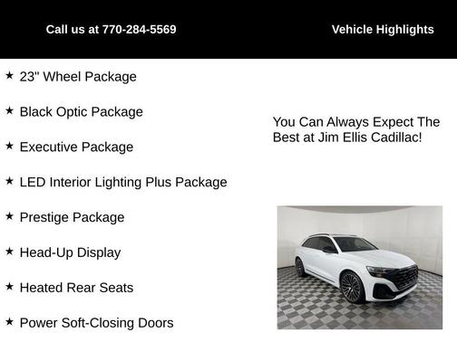 2024 Audi SQ8 4.0T Prestige