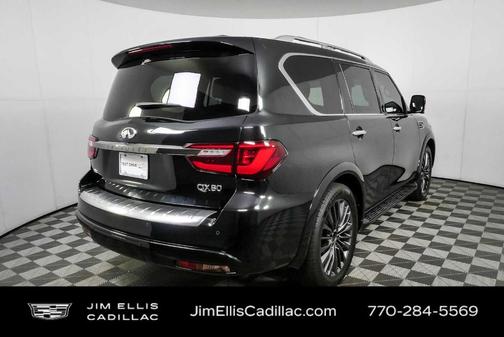 Diamond Black 2024 INFINITI QX80 SENSORY