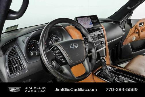Diamond Black 2024 INFINITI QX80 SENSORY