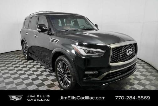 Diamond Black 2024 INFINITI QX80 SENSORY