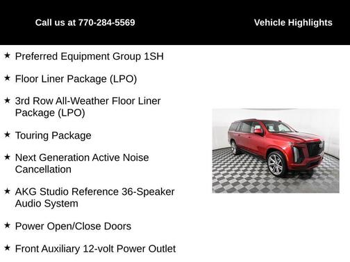 2025 Cadillac Escalade ESV Sport Platinum