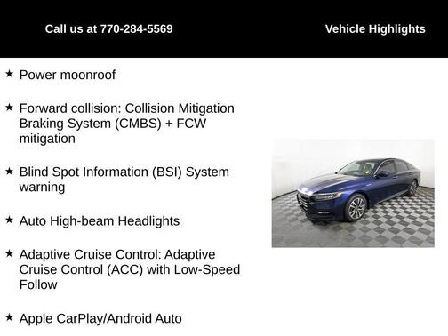 2020 Honda Accord Hybrid Touring