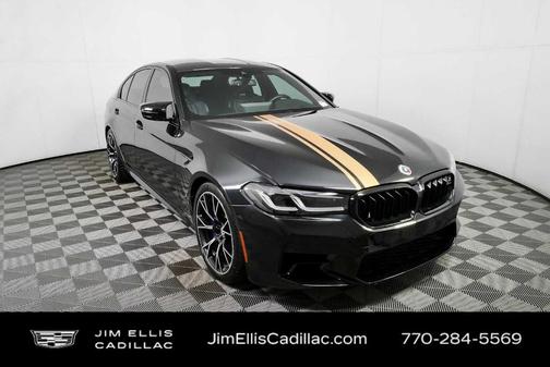 Black Sapphire Metallic 2023 BMW M5 Base
