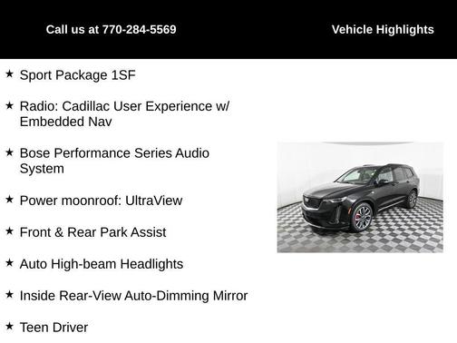 2024 Cadillac XT6 Sport AWD
