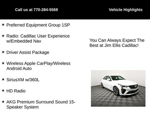 2023 Cadillac CT4-V Blackwing