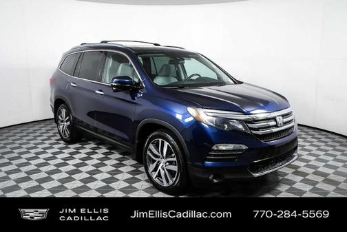 Obsidian Blue Pearl 2018 Honda Pilot Touring