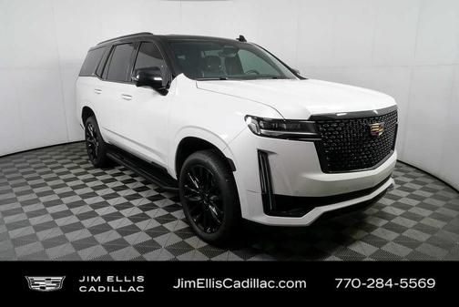 Crystal White Tri-Coat 2024 Cadillac Escalade Premium Luxury