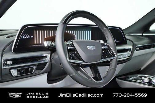Crystal White Tri-Coat 2024 Cadillac LYRIQ Sport