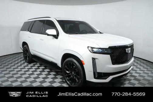 Crystal White Tri-Coat 2024 Cadillac Escalade Sport