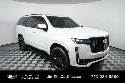Crystal White Tri-Coat 2024 Cadillac Escalade Sport