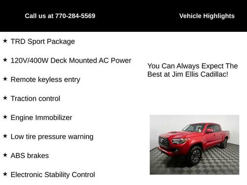 2020 Toyota Tacoma TRD Sport