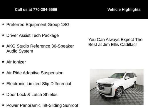 2021 Cadillac Escalade Premium Luxury Platinum