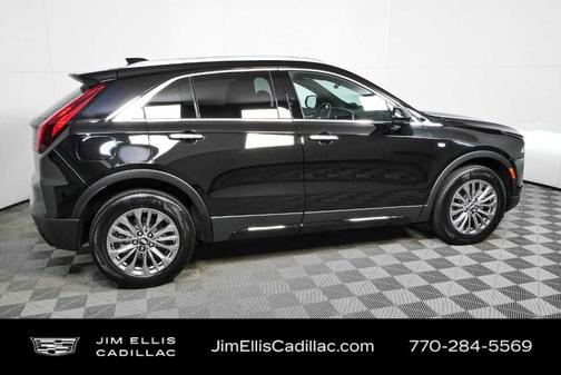 Stellar Black Metallic 2025 Cadillac XT4 Premium Luxury