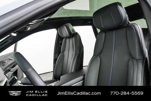 Crystal White Tri-Coat 2024 Cadillac LYRIQ Sport