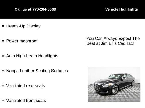 2018 Genesis G90 5.0 Ultimate