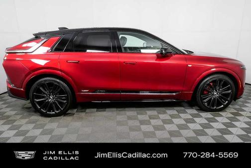 Radiant Red 2026 Cadillac LYRIQ V Premium