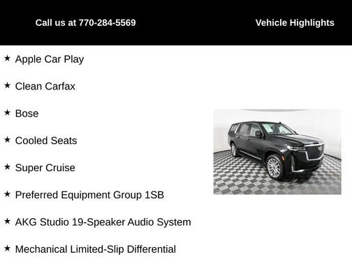 2023 Cadillac Escalade ESV Premium Luxury