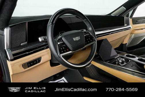 Black Cherry 2025 Cadillac Escalade IQ Sport 2