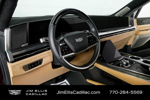 Black Cherry 2025 Cadillac Escalade IQ Sport 2