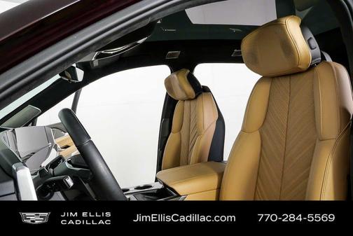 Black Cherry 2025 Cadillac Escalade IQ Sport 2