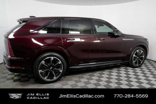 Black Cherry 2025 Cadillac Escalade IQ Sport 2